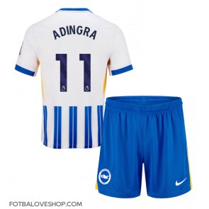 Brighton Simon Adingra #11 Dětské Domácí Dres 2024-25 Krátký Rukáv (+ trenýrky)