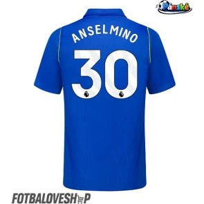 Chelsea Aaron Anselmino #30 Domácí Dres 2026-27 Krátký Rukáv