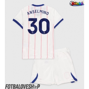 Chelsea Aaron Anselmino #30 Dětské Alternativní Dres 2026-27 Krátký Rukáv (+ trenýrky)