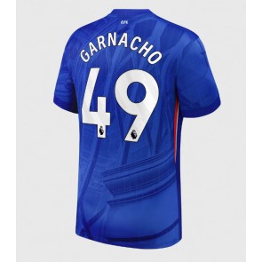 Chelsea Alejandro Garnacho #49 Domácí Dres 2025-26 Krátký Rukáv