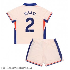 Chelsea Axel Disasi #2 Dětské Venkovní Dres 2024-25 Krátký Rukáv (+ trenýrky)