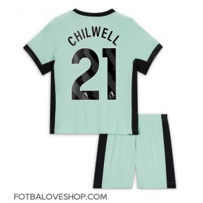 Chelsea Ben Chilwell #21 Dětské Alternativní Dres 2023-24 Krátký Rukáv (+ trenýrky)