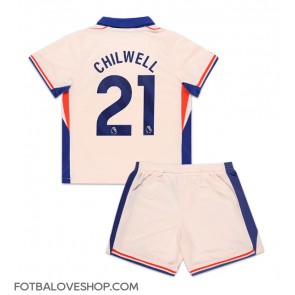 Chelsea Ben Chilwell #21 Dětské Venkovní Dres 2024-25 Krátký Rukáv (+ trenýrky)