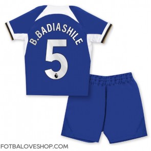 Chelsea Benoit Badiashile #5 Dětské Domácí Dres 2023-24 Krátký Rukáv (+ trenýrky)