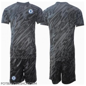 Chelsea Brankářské Dětské Venkovní Dres 2024-25 Krátký Rukáv (+ trenýrky)