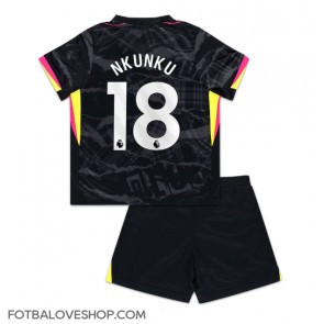 Chelsea Christopher Nkunku #18 Dětské Alternativní Dres 2024-25 Krátký Rukáv (+ trenýrky)