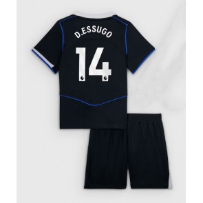Chelsea Dario Essugo #14 Dětské Alternativní Dres 2025-26 Krátký Rukáv (+ trenýrky)