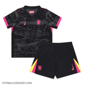 Chelsea Dětské Alternativní Dres 2024-25 Krátký Rukáv (+ trenýrky)