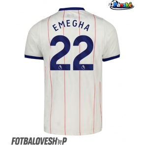 Chelsea Emmanuel Emegha #22 Alternativní Dres 2026-27 Krátký Rukáv