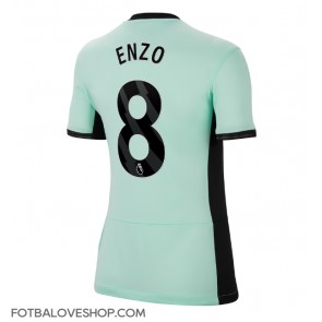 Chelsea Enzo Fernandez #8 Dámské Alternativní Dres 2023-24 Krátký Rukáv