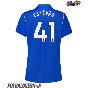 Chelsea Estevao Willian #41 Dámské Domácí Dres 2026-27 Krátký Rukáv