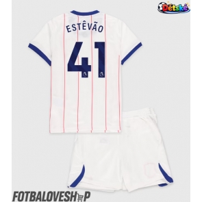 Chelsea Estevao Willian #41 Dětské Alternativní Dres 2026-27 Krátký Rukáv (+ trenýrky)