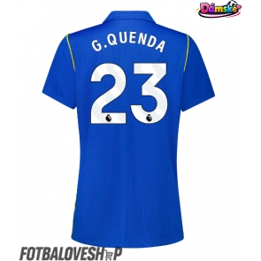 Chelsea Geovany Quenda #23 Dámské Domácí Dres 2026-27 Krátký Rukáv