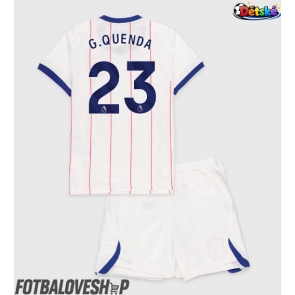 Chelsea Geovany Quenda #23 Dětské Alternativní Dres 2026-27 Krátký Rukáv (+ trenýrky)