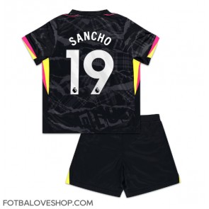 Chelsea Jadon Sancho #19 Dětské Alternativní Dres 2024-25 Krátký Rukáv (+ trenýrky)
