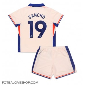 Chelsea Jadon Sancho #19 Dětské Venkovní Dres 2024-25 Krátký Rukáv (+ trenýrky)