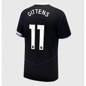 Chelsea Jamie Gittens #11 Alternativní Dres 2025-26 Krátký Rukáv