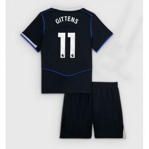Chelsea Jamie Gittens #11 Dětské Alternativní Dres 2025-26 Krátký Rukáv (+ trenýrky)