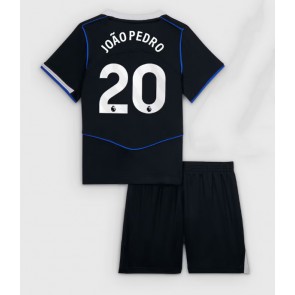 Chelsea Joao Pedro #20 Dětské Alternativní Dres 2025-26 Krátký Rukáv (+ trenýrky)