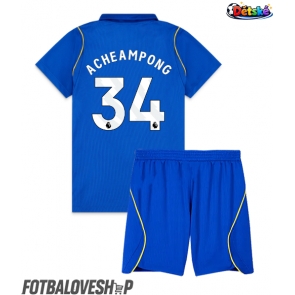 Chelsea Josh Acheampong #34 Dětské Domácí Dres 2026-27 Krátký Rukáv (+ trenýrky)