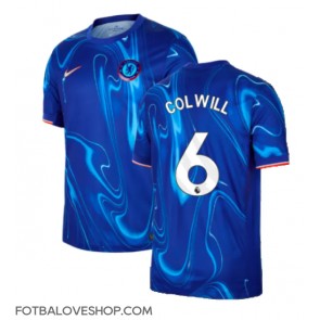 Chelsea Levi Colwill #6 Domácí Dres 2024-25 Krátký Rukáv