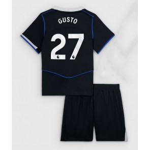 Chelsea Malo Gusto #27 Dětské Alternativní Dres 2025-26 Krátký Rukáv (+ trenýrky)