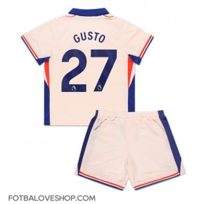 Chelsea Malo Gusto #27 Dětské Venkovní Dres 2024-25 Krátký Rukáv (+ trenýrky)