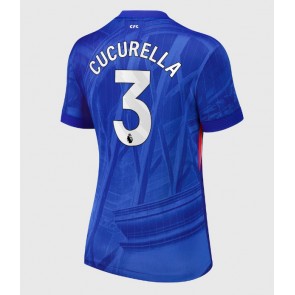 Chelsea Marc Cucurella #3 Dámské Domácí Dres 2025-26 Krátký Rukáv