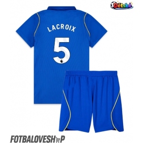 Chelsea Maxence Lacroix #5 Dětské Domácí Dres 2026-27 Krátký Rukáv (+ trenýrky)