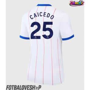Chelsea Moises Caicedo #25 Dámské Alternativní Dres 2026-27 Krátký Rukáv