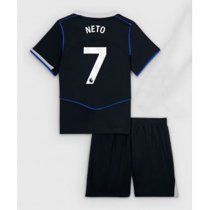 Chelsea Pedro Neto #7 Dětské Alternativní Dres 2025-26 Krátký Rukáv (+ trenýrky)