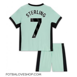 Chelsea Raheem Sterling #7 Dětské Alternativní Dres 2023-24 Krátký Rukáv (+ trenýrky)
