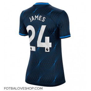 Chelsea Reece James #24 Dámské Venkovní Dres 2023-24 Krátký Rukáv