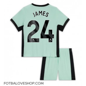 Chelsea Reece James #24 Dětské Alternativní Dres 2023-24 Krátký Rukáv (+ trenýrky)