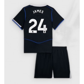Chelsea Reece James #24 Dětské Alternativní Dres 2025-26 Krátký Rukáv (+ trenýrky)