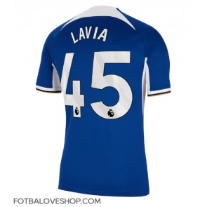 Chelsea Romeo Lavia #45 Domácí Dres 2023-24 Krátký Rukáv