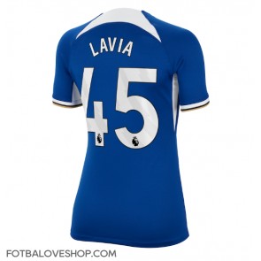 Chelsea Romeo Lavia #45 Dámské Domácí Dres 2023-24 Krátký Rukáv