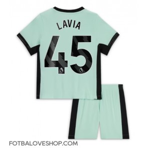 Chelsea Romeo Lavia #45 Dětské Alternativní Dres 2023-24 Krátký Rukáv (+ trenýrky)