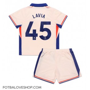 Chelsea Romeo Lavia #45 Dětské Venkovní Dres 2024-25 Krátký Rukáv (+ trenýrky)