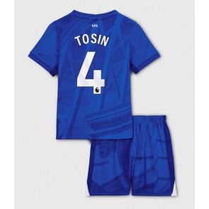 Chelsea Tosin Adarabioyo #4 Dětské Domácí Dres 2025-26 Krátký Rukáv (+ trenýrky)