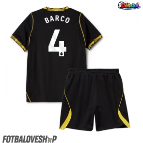 Chelsea Valentin Barco #4 Dětské Venkovní Dres 2026-27 Krátký Rukáv (+ trenýrky)