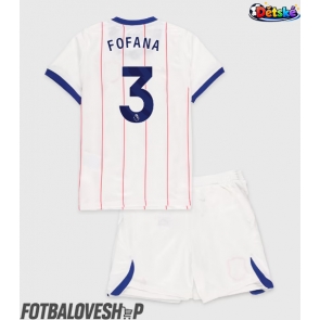 Chelsea Wesley Fofana #3 Dětské Alternativní Dres 2026-27 Krátký Rukáv (+ trenýrky)