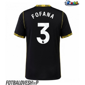 Chelsea Wesley Fofana #3 Venkovní Dres 2026-27 Krátký Rukáv