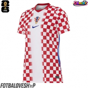 Chorvatsko Dámské Domácí Dres MS 2026 Krátký Rukáv