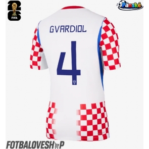 Chorvatsko Josko Gvardiol #4 Domácí Dres MS 2026 Krátký Rukáv