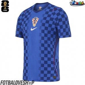 Chorvatsko Venkovní Dres MS 2026 Krátký Rukáv