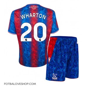 Crystal Palace Adam Wharton #20 Dětské Domácí Dres 2024-25 Krátký Rukáv (+ trenýrky)