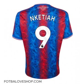 Crystal Palace Eddie Nketiah #9 Domácí Dres 2024-25 Krátký Rukáv