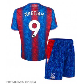 Crystal Palace Eddie Nketiah #9 Dětské Domácí Dres 2024-25 Krátký Rukáv (+ trenýrky)