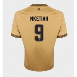 Crystal Palace Eddie Nketiah #9 Venkovní Dres 2025-26 Krátký Rukáv